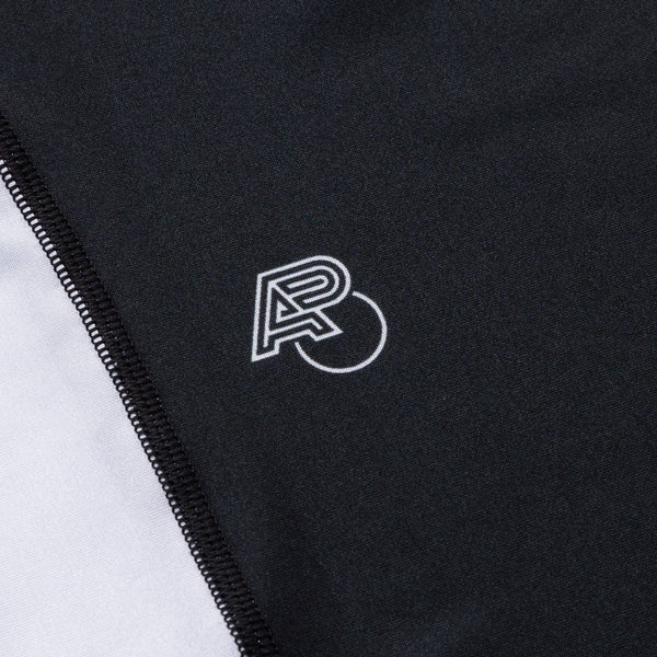 A&PWW KIDS RANK SS RASHGUARD WHITE/BLACK