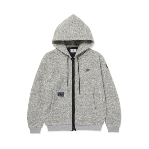 A&P Boucle FLEECE HALF-ZIP MOCK HOODIE (Heather)